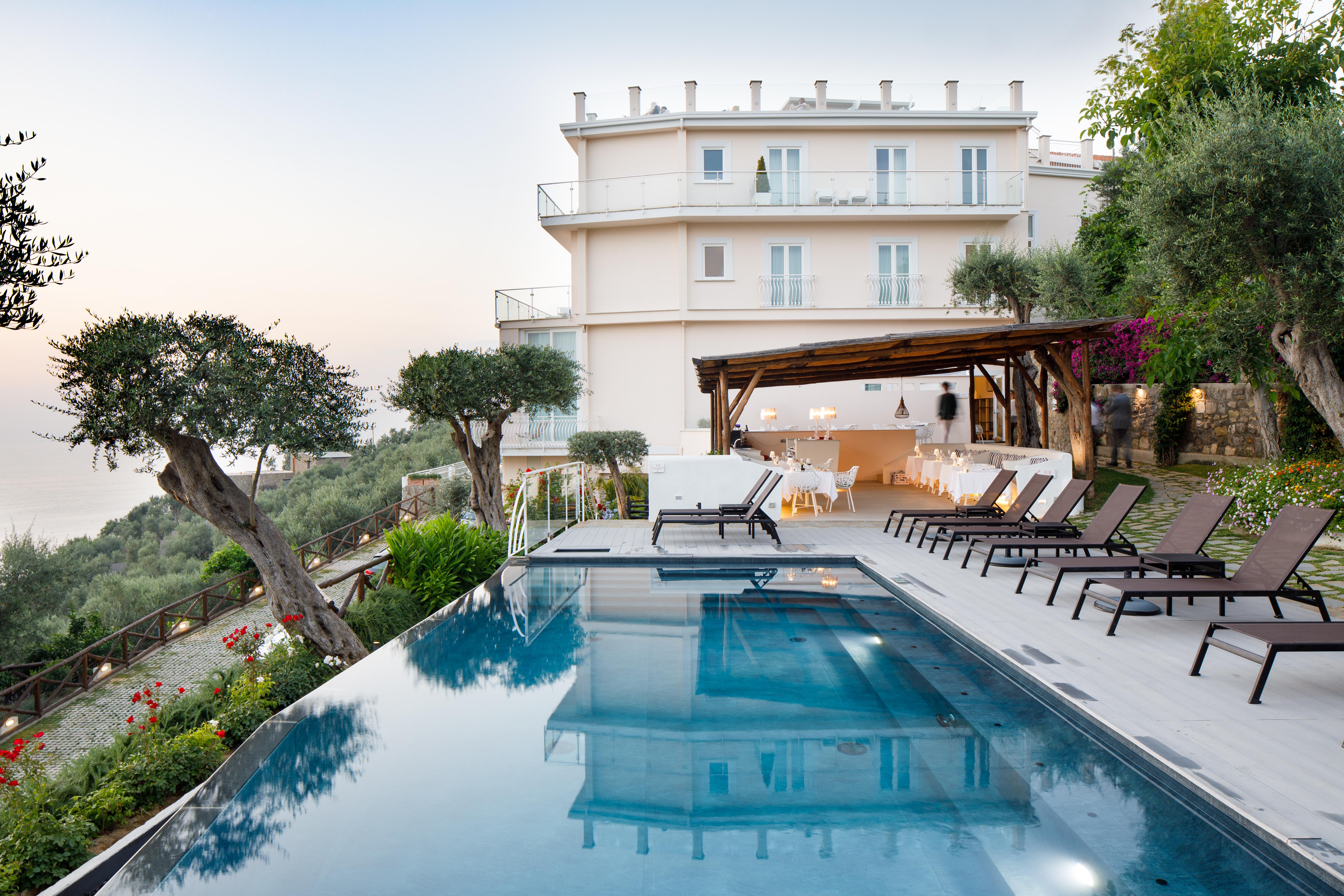 Villa Fiorella Art Hotel Massa Lubrense Exterior photo